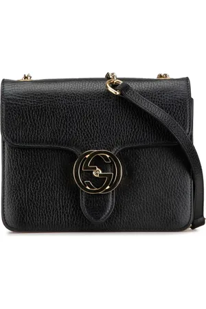 Gucci Bandolera Dollar Interlocking G pequeña en piel de becerro 2000-2015