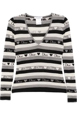 Dior Camiseta a rayas 2005