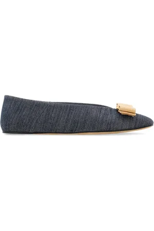 Salvatore Ferragamo Bailarinas vaqueras Vara