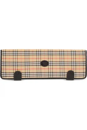 Burberry Soporte para corbata a cuadros