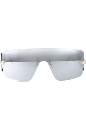 Alexander McQueen Gafas de sol espejadas