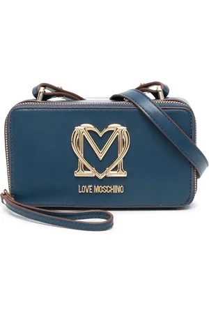Moschino Bandolera con placa del logo