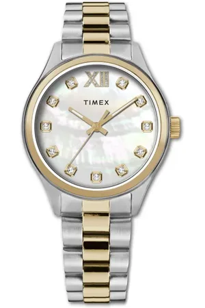 Timex Reloj Legacy con movimiento de cuarzo de 34 mm