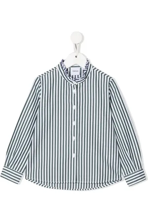 Aspesi Camisa a rayas de manga larga
