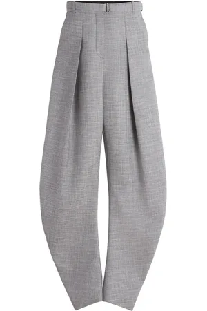 Lanvin Pantalones ajustados con cinturón