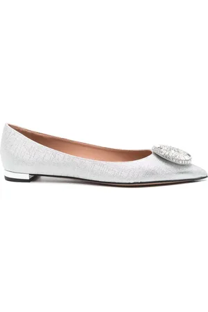 Aquazzura Bailarinas Crystal Hoop