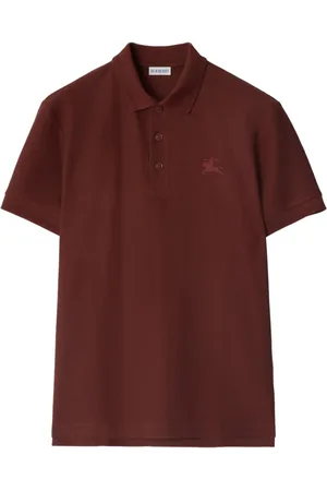 Burberry Polo con logo bordado