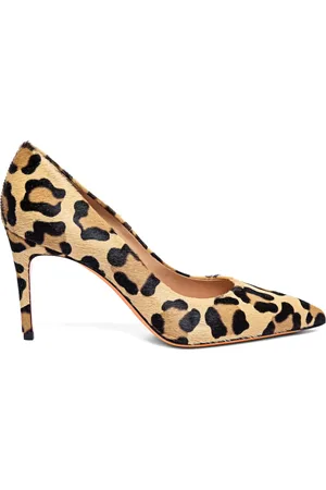 santoni Zapatos con animal print y tacón de 85 mm