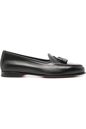 santoni Mocasines con detalle de borlas