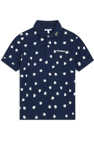 Lacoste Polo con estampado gráfico