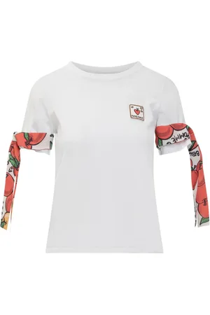 ALESSANDRO ENRIQUEZ Camiseta con detalle de fular