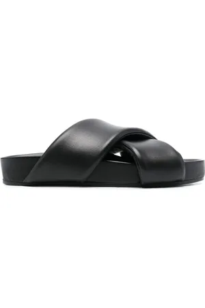 Jil Sander Sandalias con tiras cruzadas