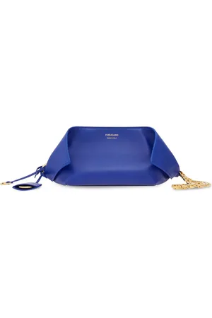 Salvatore Ferragamo Estuche de maquillaje con sello del logo