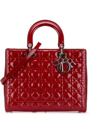 Dior Bolso satchel Cannage Lady grande 2013