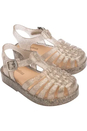 Melissa Sandalias con detalle de purpurina