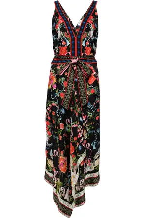 Marchesa Notte Vestido midi Byrn