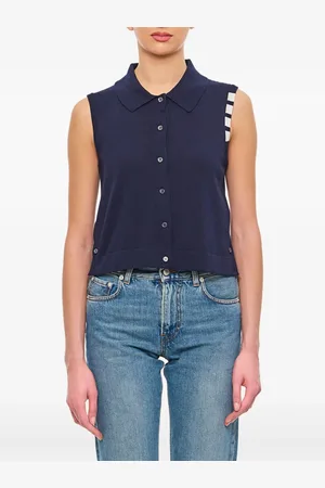 Thom Browne Chaleco con motivo 4-Bar