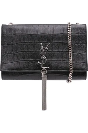 Saint Laurent Bandolera Kate Tassel mediana en relieve 2015