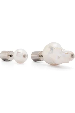 Jil Sander Pendientes con perla