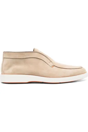 santoni Mocasines con diseño de paneles