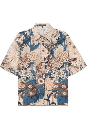 BIYAN Camisa estampada de manga corta