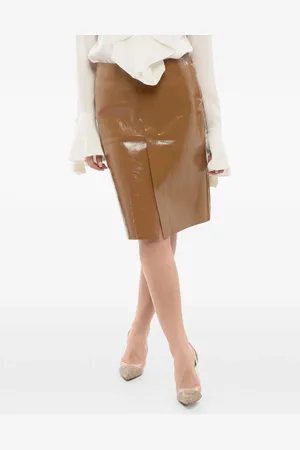 Gucci Falda con dobladillo de abertura