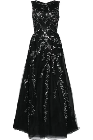 Saiid Kobeisy Vestido de fiesta con cuentas