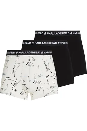 Karl Lagerfeld Bóxer con estampado gráfico