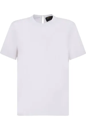 Gran Sasso Camisa con cuello de canalé