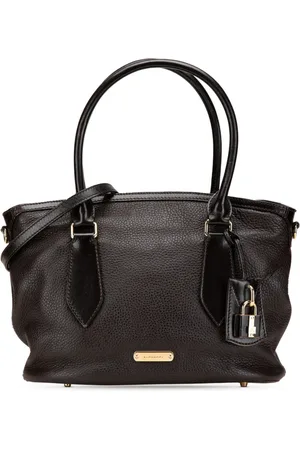 Burberry Bolso satchel Baynard mediano de piel de becerro granulado 2013-2024