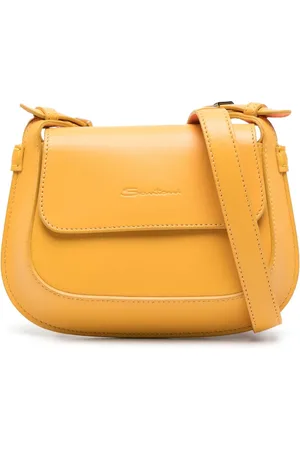 santoni Bandolera mediana con logo en relieve