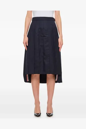 Thom Browne Falda plisada Super 120