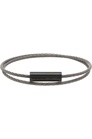 Le Gramme Pulsera con cable doble