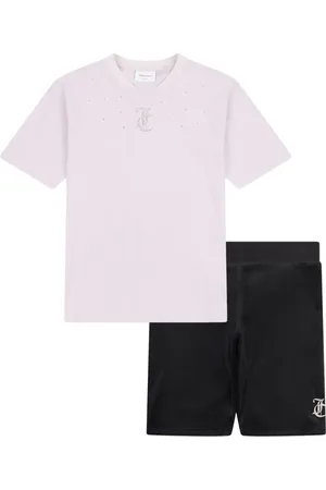 Juicy Couture Logo-studded tracksuit set