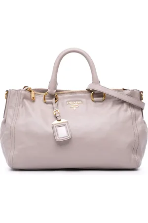 Prada Bolso satchel Double Zip pequeño de piel de beceero suave 2013-2024