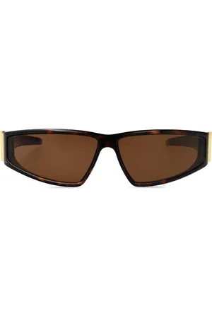 Alexander McQueen Gafas de sol con efecto de carey