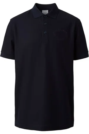 Burberry Polo con logo bordado