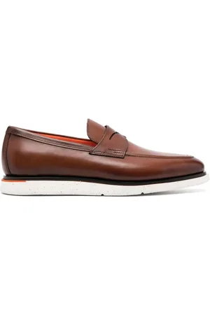 santoni Mocasines con puntera de almendra