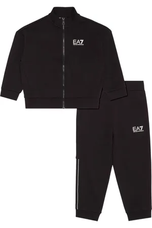Emporio Armani Logo-print tracksuit set