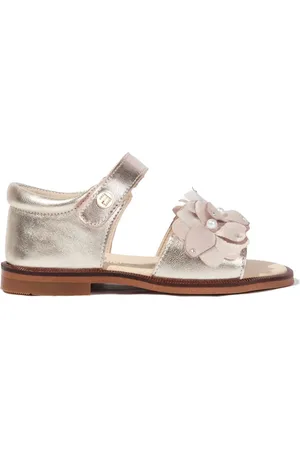 Andanines Sandalias con apliques florales