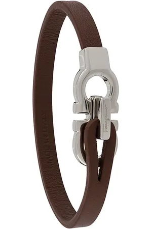 Salvatore Ferragamo Pulsera Gancini slim