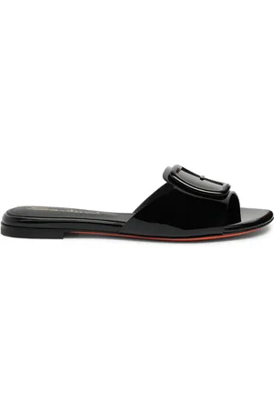 santoni Sandalias de charol
