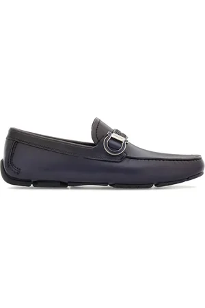 Salvatore Ferragamo Mocasines driver con placa Gancini