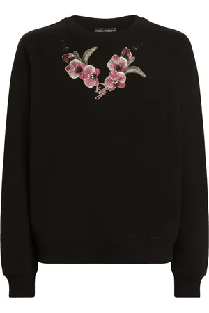Dolce & Gabbana Sudadera con bordado Orchid