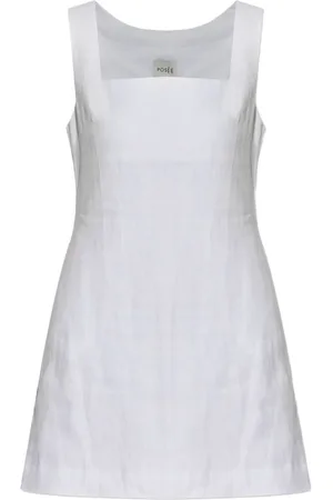 POSSE Vestido corto de lino