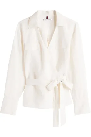 Tommy Hilfiger Camisa con diseño cruzado