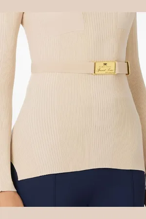 Elisabetta Franchi Belted sweater
