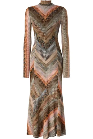 Missoni Vestido midi acampanado