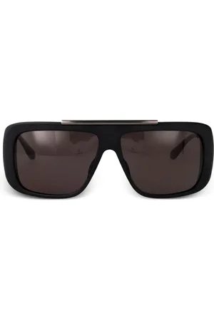 Alexander McQueen Gafas de sol oversize con montura cuadrada