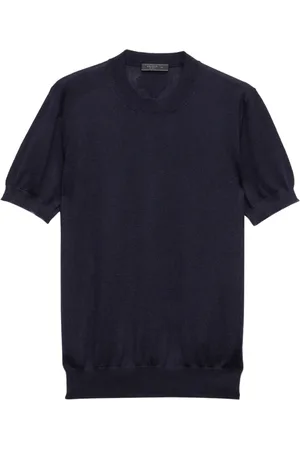 Prada Camiseta con cuello redondo